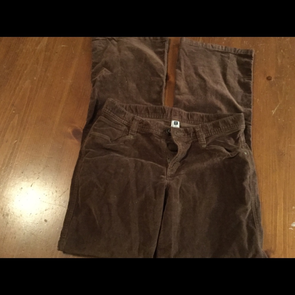 Gap Kids velour pants girls